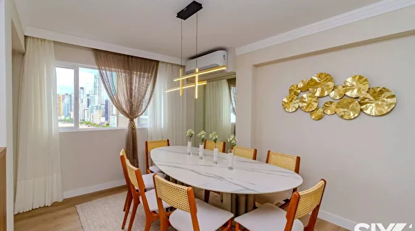 Apartamento Frente Mar no Edifício Antares com 3 suítes e 1 vaga à venda na Barra Norte de Balneário Camboriú/SC