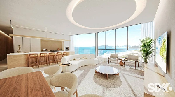 Cobertura no Edifício Scenarium Brava Norte com 4 suítes e 4 vagas à venda na Praia Brava em Itajaí/SC