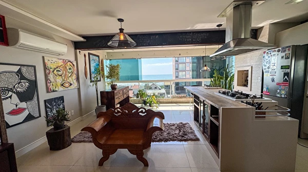 Apartamento para locação no Residencial Dubai, com 3 quartos sendo 1 suíte, na Praia Brava em Itajaí.