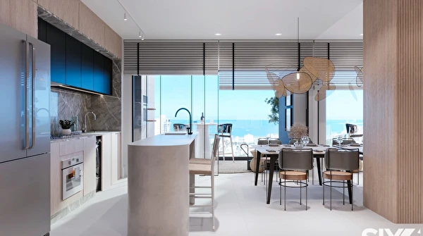 Loft duplex no Edifício Brava Green com 1 suíte e 1 vaga à venda na Praia Brava em Itajaí/SC