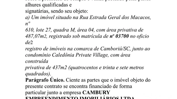 Página do imóvel