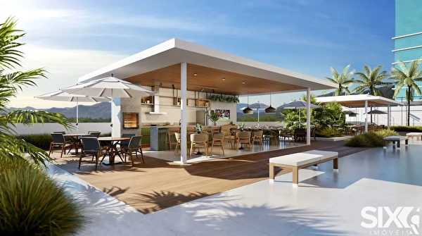 Apartamento no Edifício Torres da Brava Sirena, com 2 suítes na Praia Brava em Itajaí.