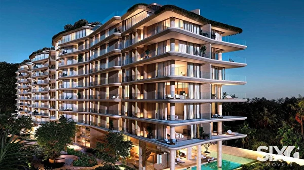 Apartamento Duplex no Edifício Scenarium Brava Norte com 04 suítes e 04 vagas à venda na Praia Brava em Itajaí/SC