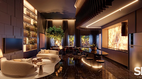 Apartamento Frente Mar no Edifício Hyde com 4 suítes e 4 vagas na Barra Sul de Balneário Camboriú/SC