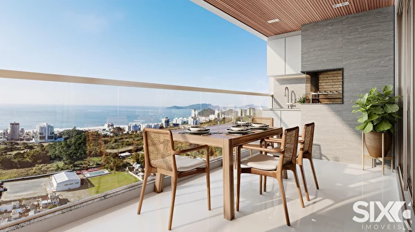 Apartamento no Edifício Torres Da Brava, com 02 suítes à venda na Praia Brava em Itajaí/SC