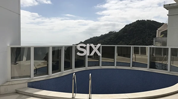 Cobertura Frente Mar no Edifício Ibiza Towers com 6 suítes e 5 vagas á venda na Barra Sul de Balneário Camboriú/SC