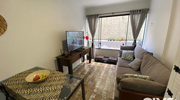 Apartamento no San Isidro com 1 dormitórios e 1 vaga para locação na Barra Norte de Balneário Camboriú/SC