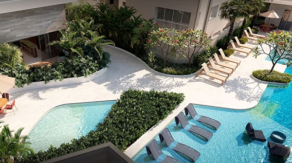 Apartamento Frente Mar no Edifício Hyde com 4 suítes e 4 vagas na Barra Sul de Balneário Camboriú/SC