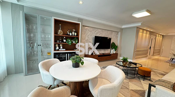 Apartamento no Edifício The Place com 3 suítes e 3 vagas para locação no Centro em Balneário Camboriú/SC