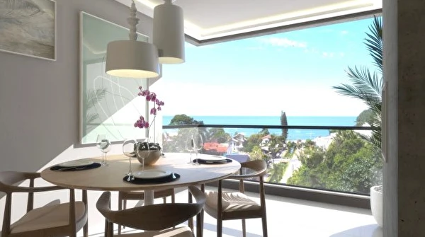 Apartamento no Edifício Acquamarine Residence com 3 suítes e 2 vagas à venda na praia de Cabeçudas em Itajaí/SC