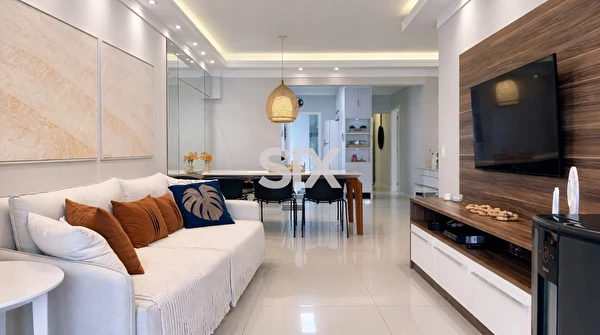 Apartamento no Edifício Camellia Sinensis com 3 suítes e 2 vagas para locação na Barra Sul de Balneário Camboriú/SC