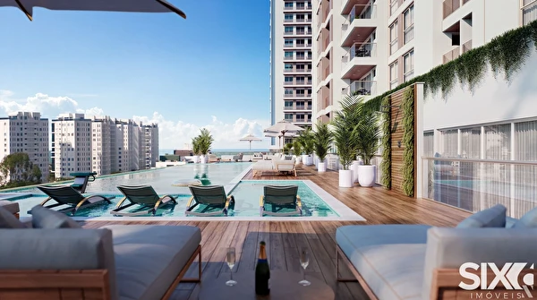 Apartamento no Edifício Torres da Brava Sirena, com 3 suítes na Praia Brava em Itajaí.