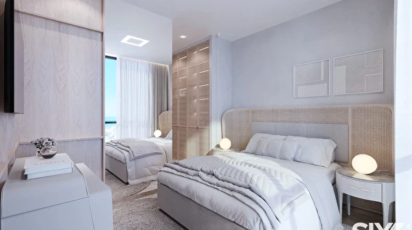 Loft duplex no Edifício Brava Green com 1 suíte e 1 vaga à venda na Praia Brava em Itajaí/SC