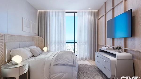 Loft duplex no Edifício Brava Green com 1 suíte e 1 vaga à venda na Praia Brava em Itajaí/SC