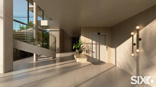 Apartamento Duplex no Edifício Scenarium Brava Norte com 04 suítes e 04 vagas à venda na Praia Brava em Itajaí/SC