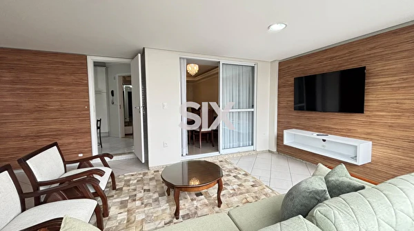 Apartamento no Edifício D'Itália com 3 quartos e 2 vagas para locação na Barra Norte de Balneário Camboriú/SC
