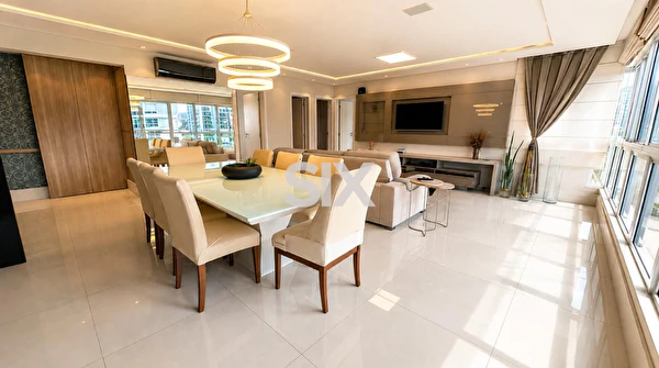 Apartamento no Edifício Costão da Brava com 3 suítes e 2 vagas para locação na Prava Brava em Itajaí/SC.