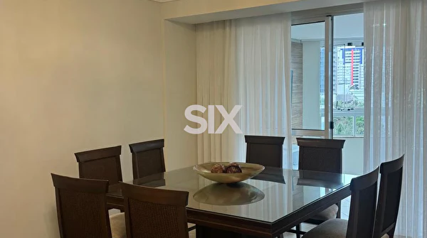 Apartamento no Edifício D'Itália com 3 quartos e 2 vagas para locação na Barra Norte de Balneário Camboriú/SC