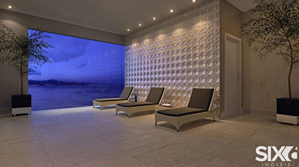 Apartamento Frente Mar no Edifício One Tower com 4 suítes e 3 vagas à venda na Barra Sul de Balneário Camboriú/SC