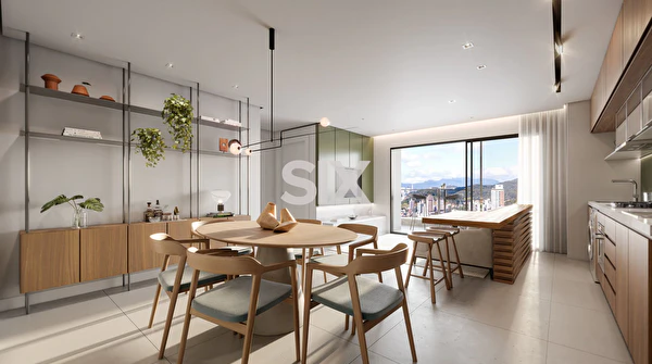 Apartamento no Edifício Brava Park com 2 suítes e 2 vagas à venda na Praia Brava em Itajaí/SC