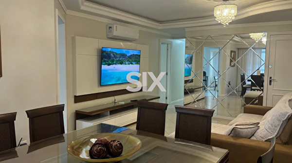 Apartamento no Edifício D'Itália com 3 quartos e 2 vagas para locação na Barra Norte de Balneário Camboriú/SC