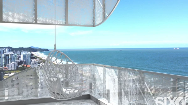 Apartamento no Edifício Brava Lux Residence com 03 suítes à venda na Praia Brava em Itajaí/SC