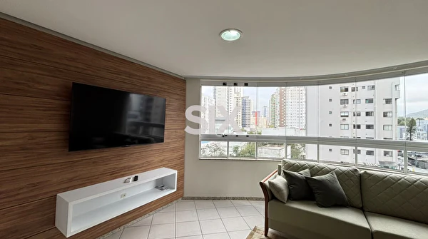 Apartamento no Edifício D'Itália com 3 quartos e 2 vagas para locação na Barra Norte de Balneário Camboriú/SC