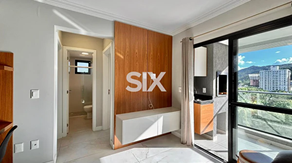 Apartamento no Edifício Costa Rica Residence com 2 quartos e 1 vaga para locação na Praia Brava em Itajaí/SC