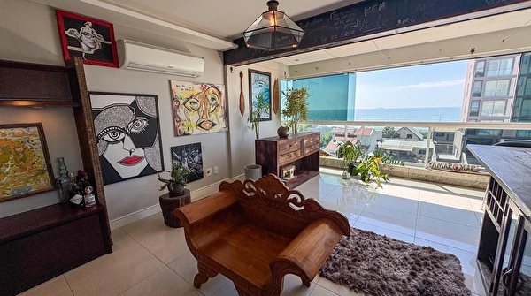 Apartamento para locação no Residencial Dubai, com 3 quartos sendo 1 suíte, na Praia Brava em Itajaí.