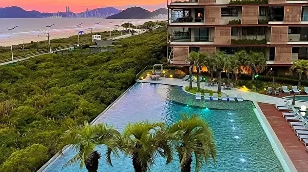 Apartamento no Bravíssima Private Residence com 5 dormitórios à venda na Praia Brava em Itajaí/SC