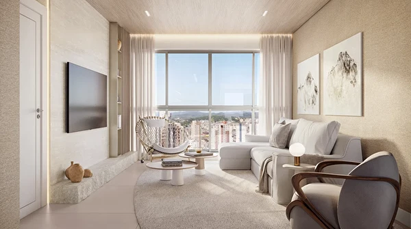 Apartamento à venda no Edifício Alaia, com 4 suítes no Centro de Balneário Camboriú.